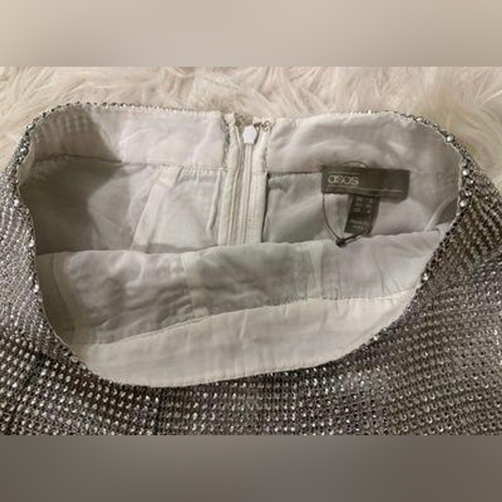 ASOS rhinestone shorts